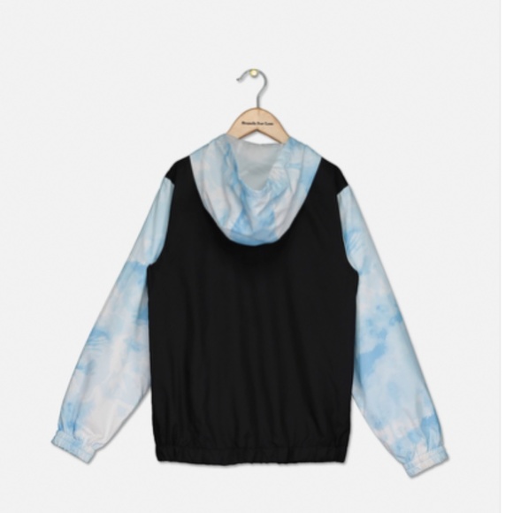 Ideology Big Boys Atmosphere/Windbreaker Jacket - Blue Cloud L - Picture 14 of 16